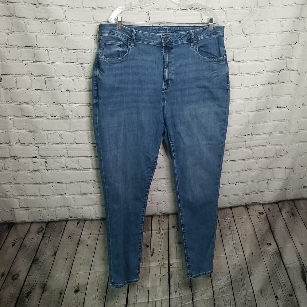 Arizona Jeans Co Curvy Hi Rise Jeggings Size 20 21